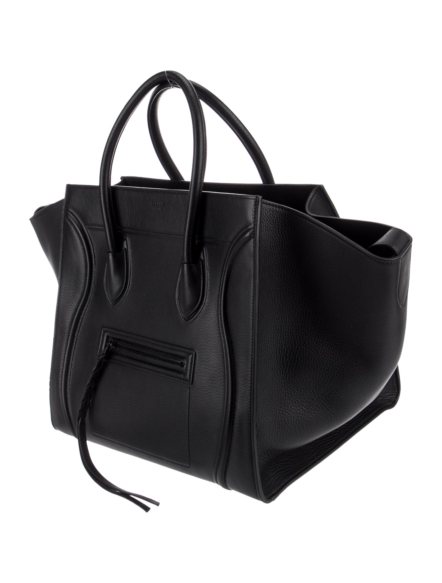 Celine Leather Luggage Phantom Medium